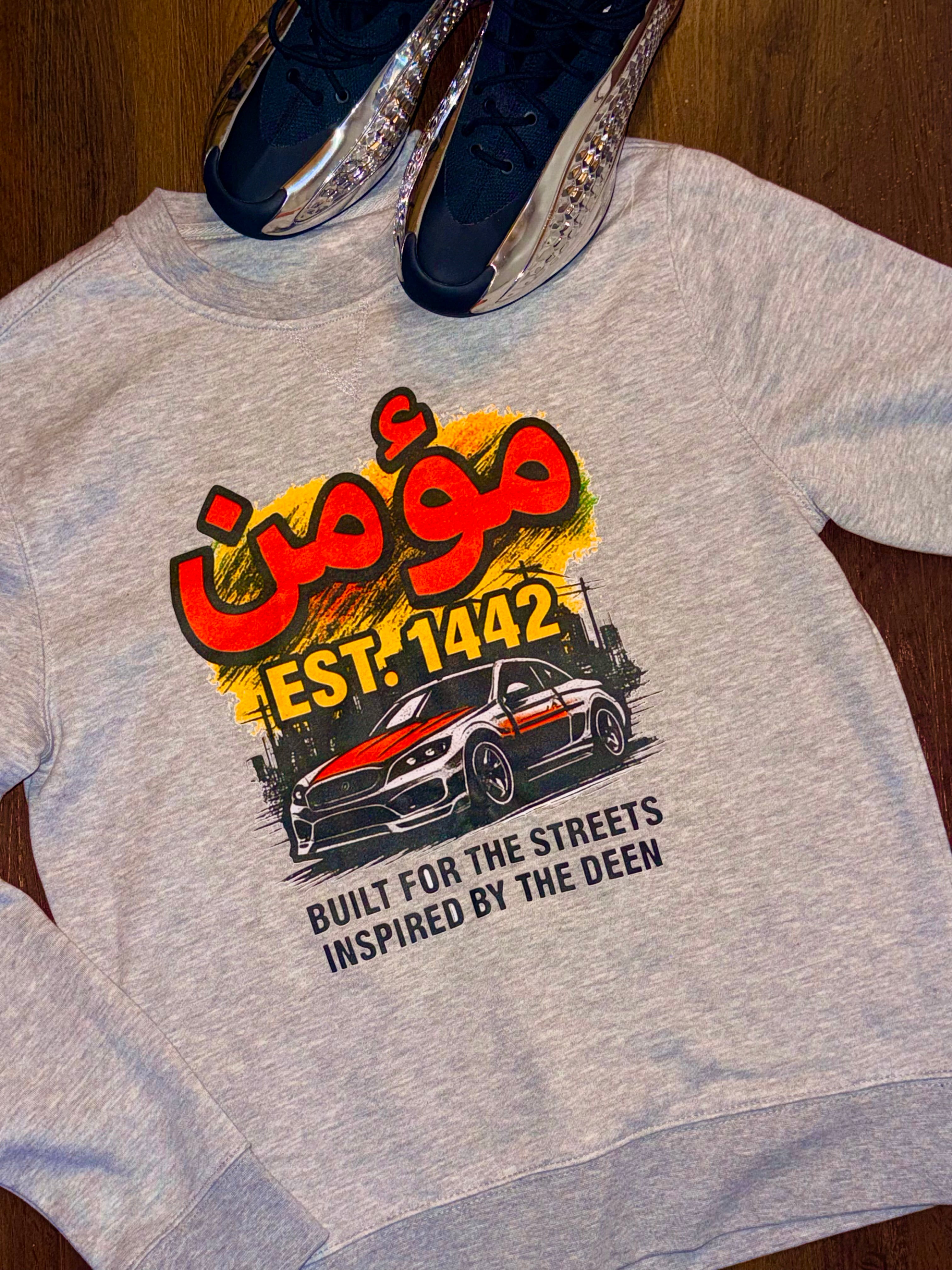 Race car sweatshirt