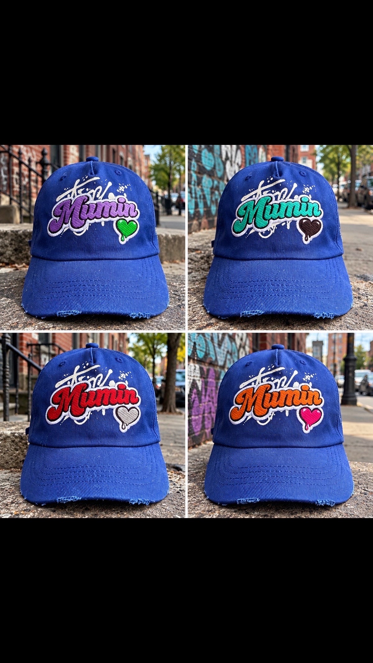 MUMIN DISTRESSED HAT