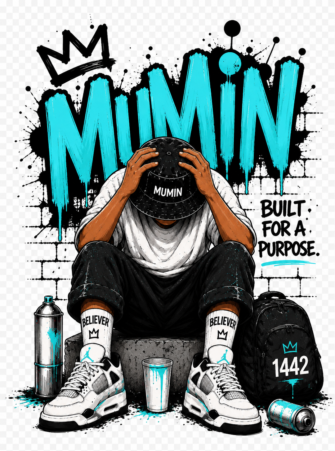 Mumin graphic Tshirt