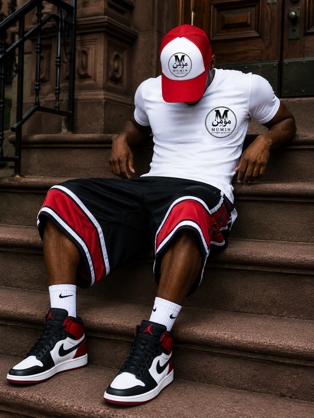 Mumin logo trucker hat