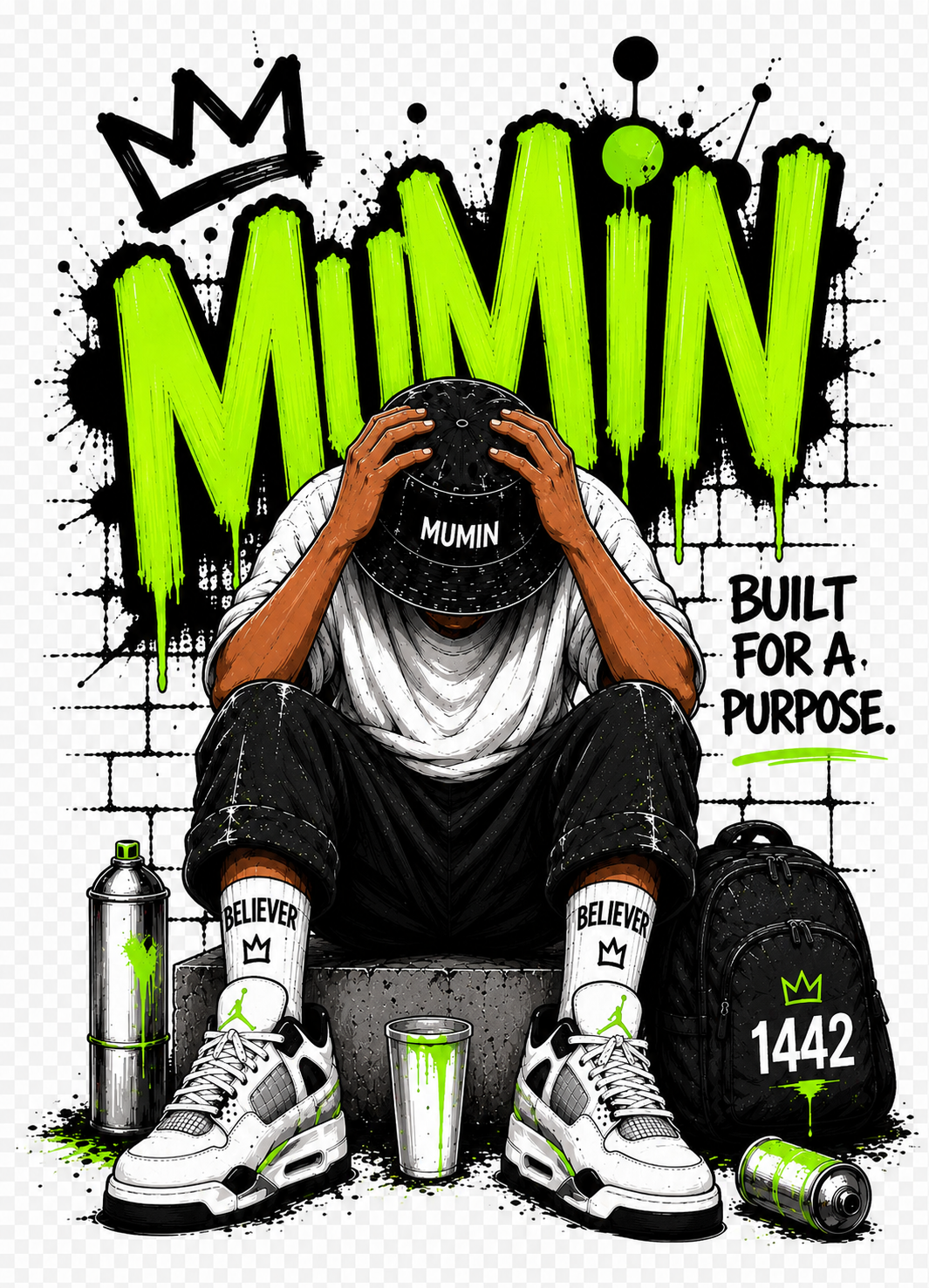 Mumin graphic Tshirt