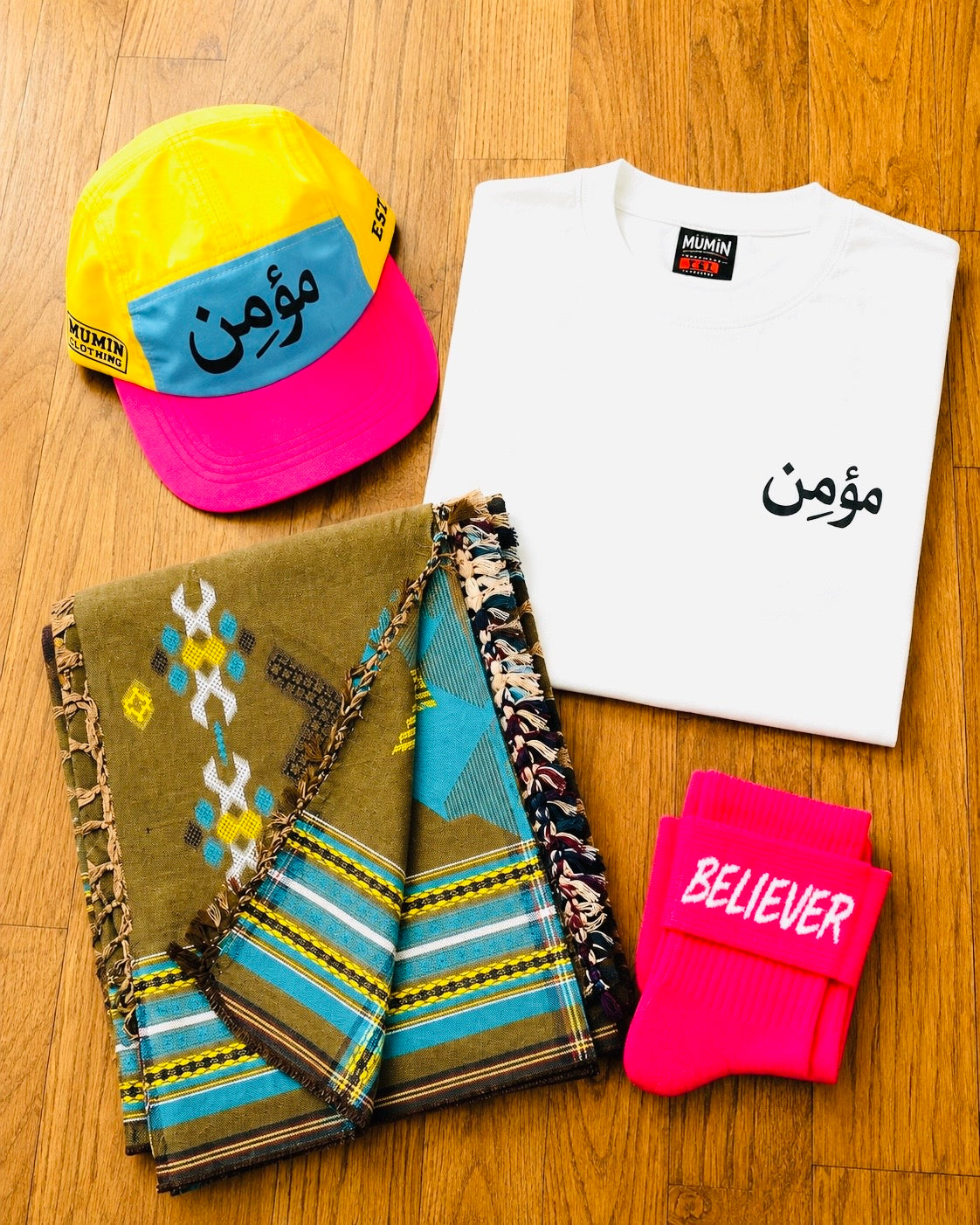 Mumin five panel hat