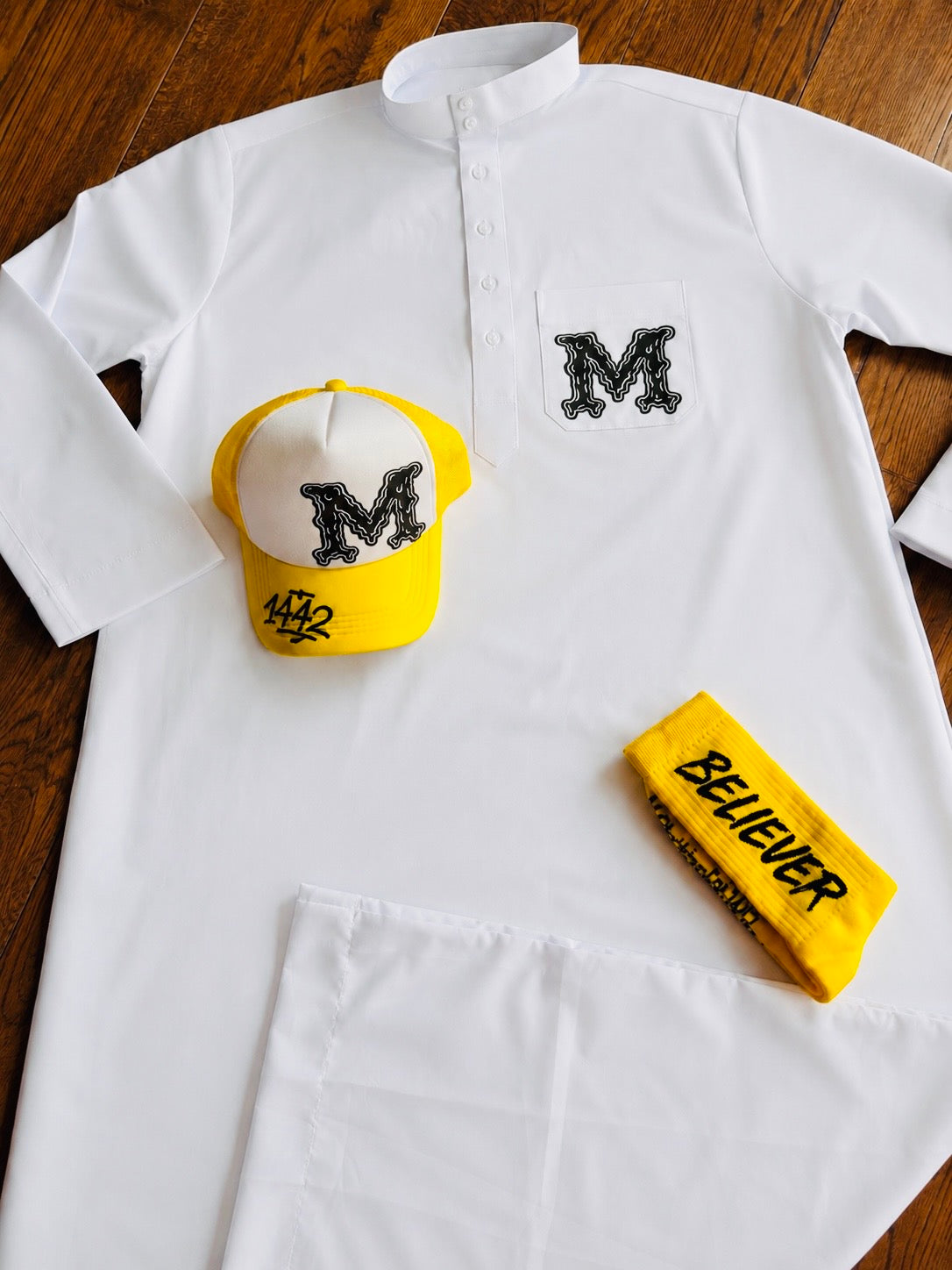 M collection thobe