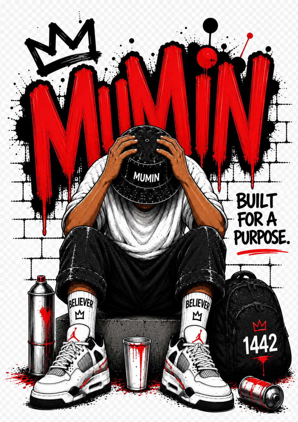 Mumin graphic Tshirt