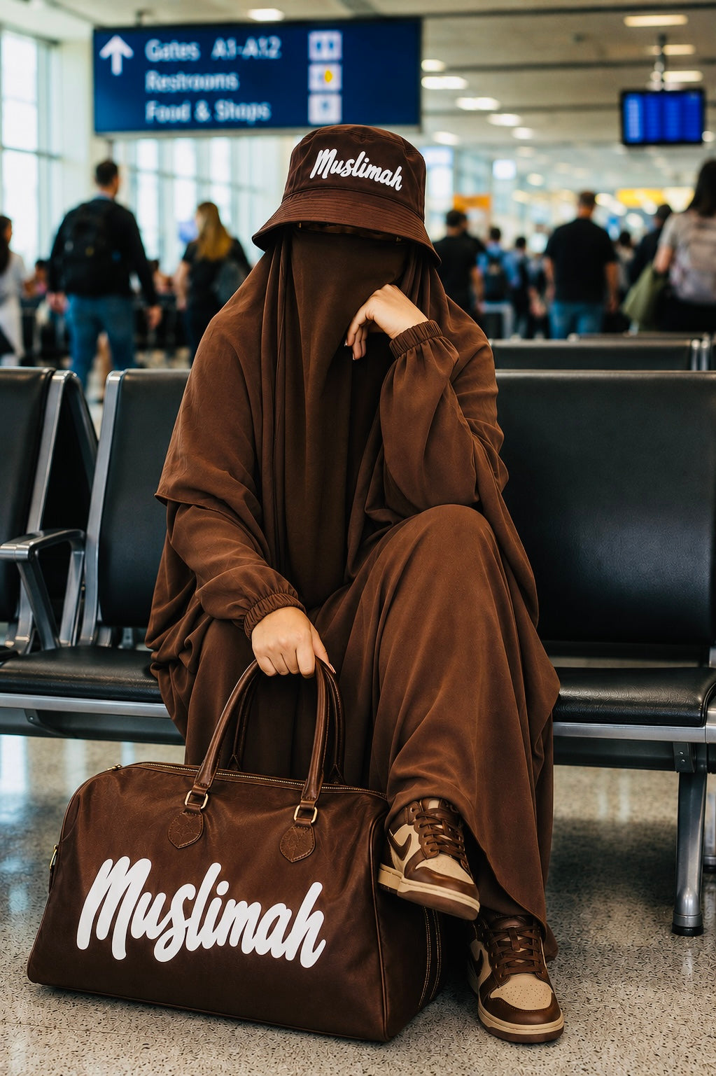 Muslimah bucket hat