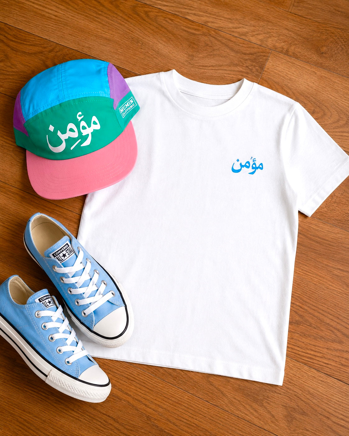 Mumin five panel hat