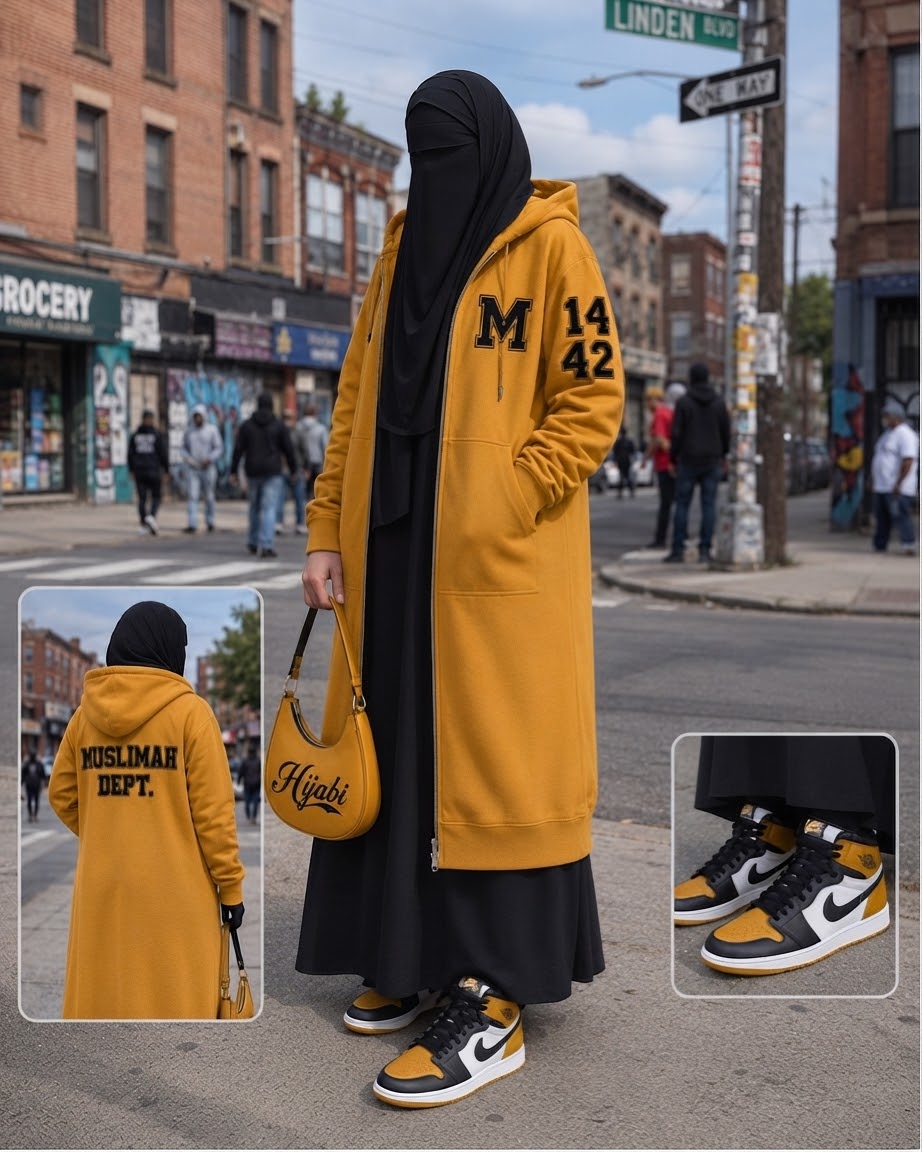 MUSLIMAH DEPT. & UNBOTHERED DEPT. LONG HOODIES