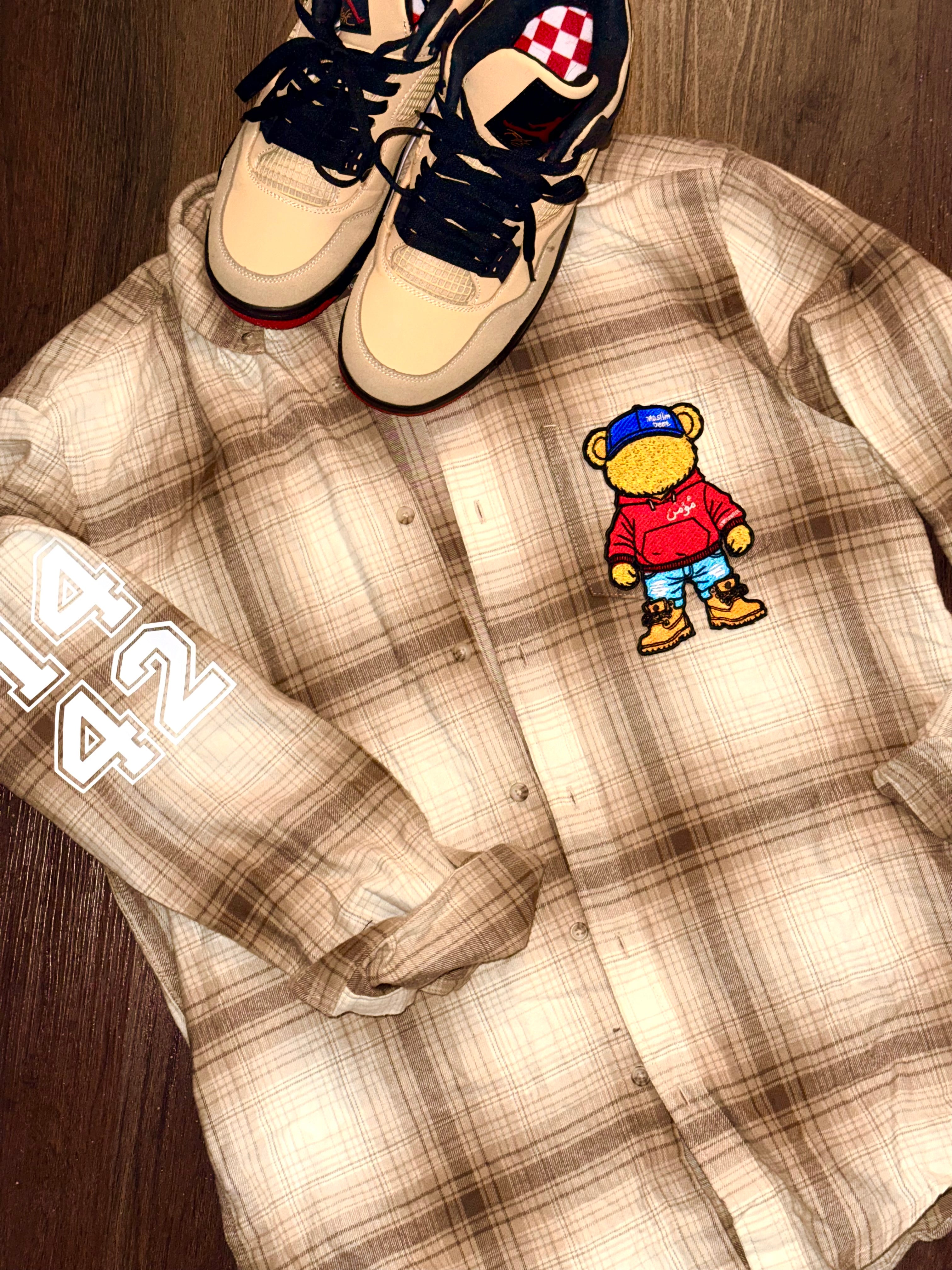 Flannel button up shirt