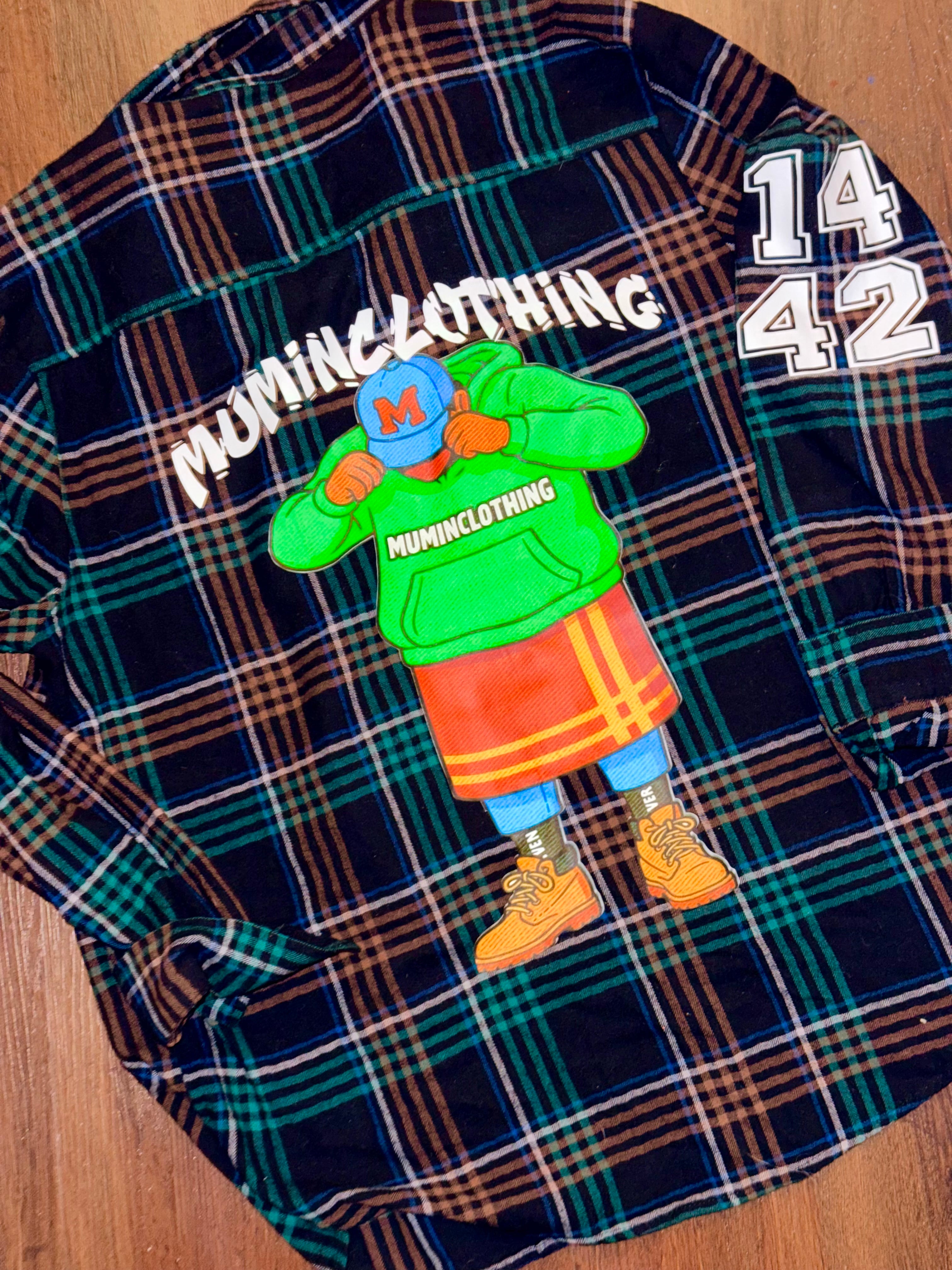 Mumin flannel shirt