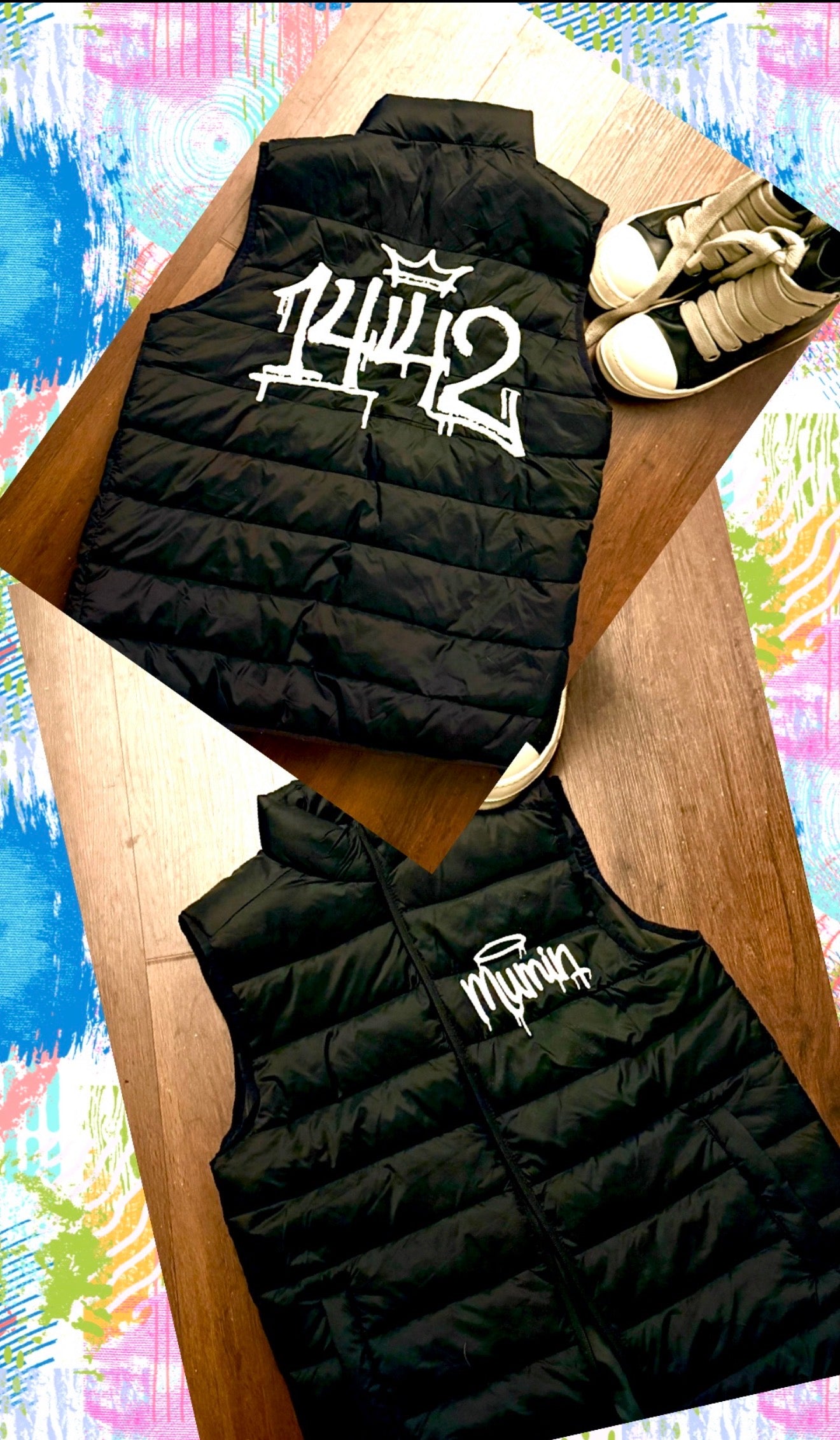Mumin 1442 puffer vest