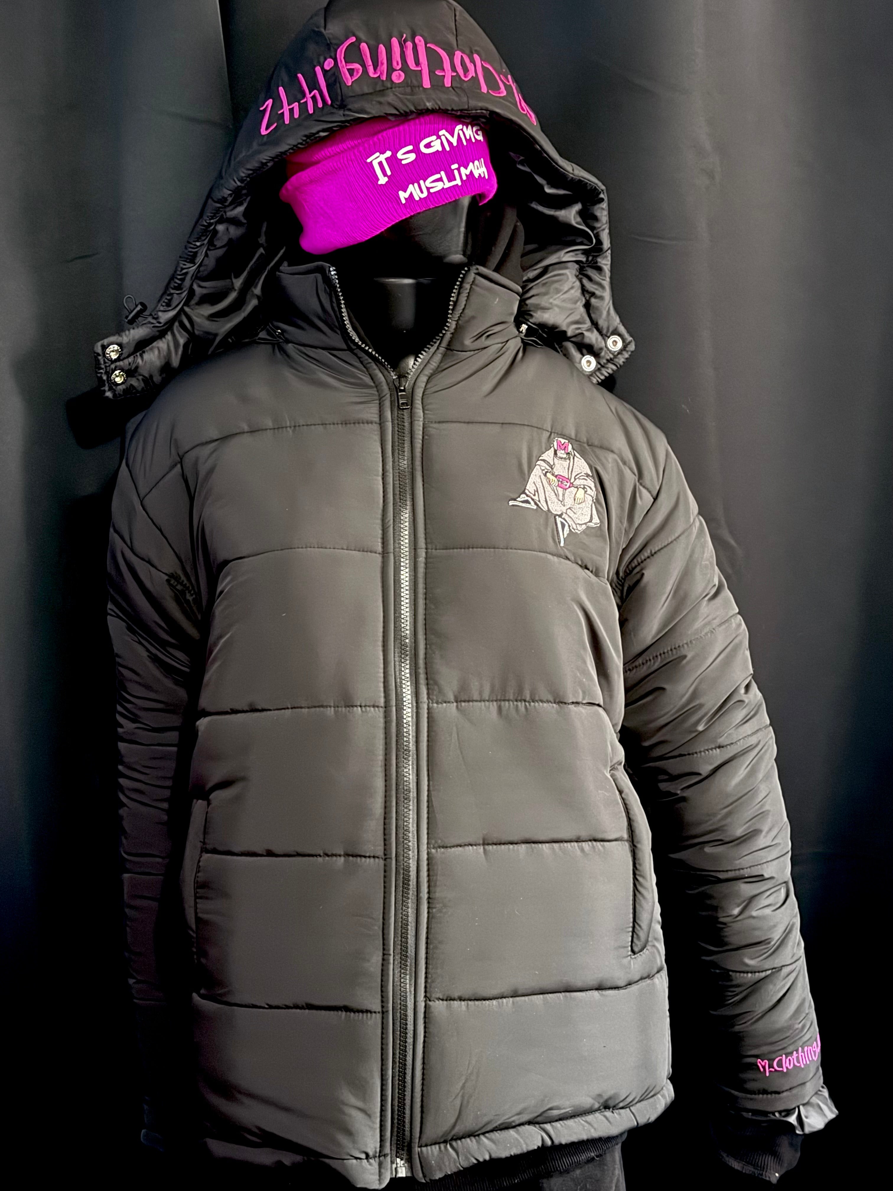Muslimah puffer coat