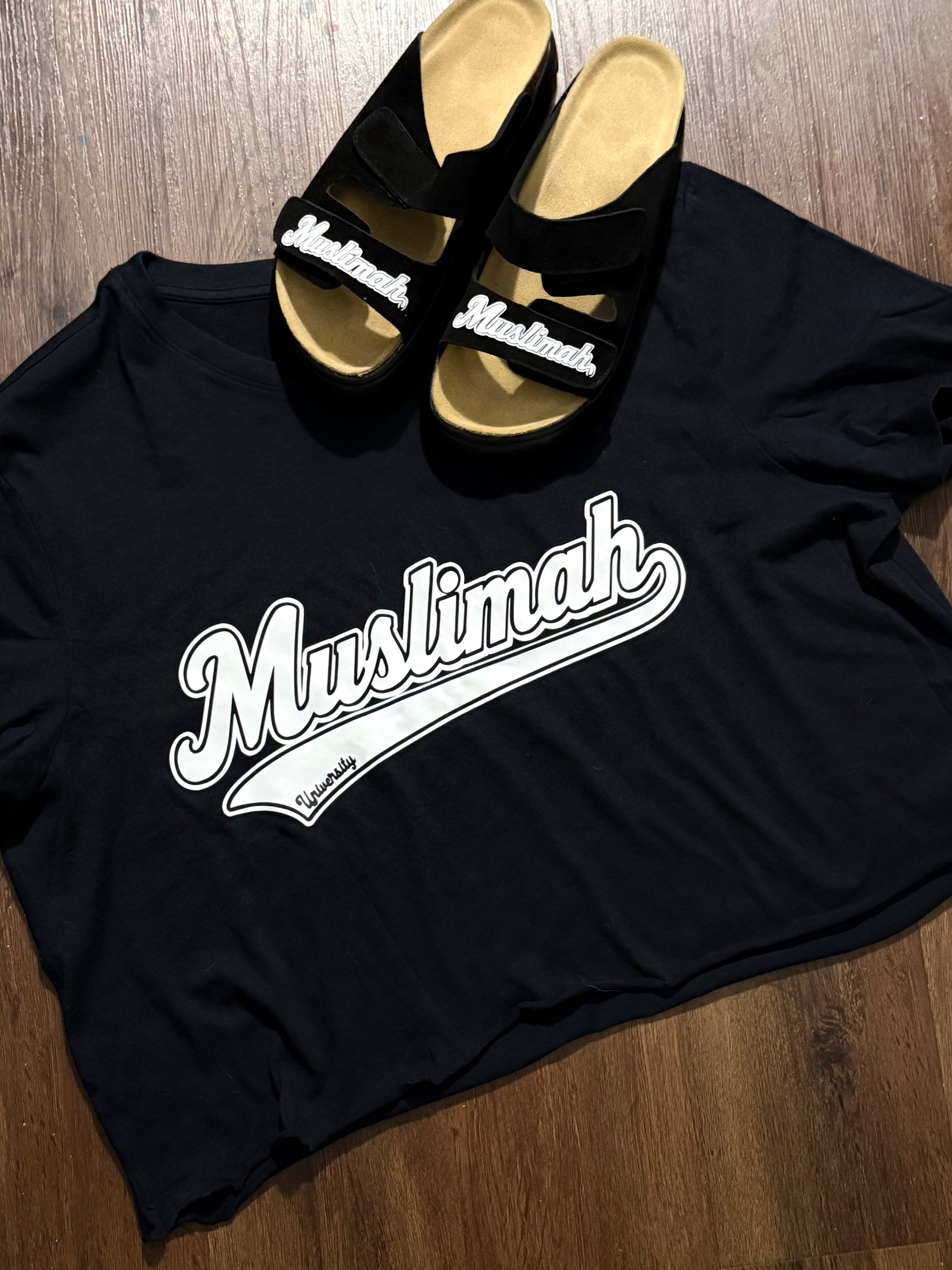 Muslimah cropped tshirt