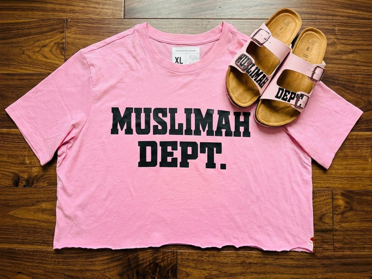 Muslimah crop T-shirt