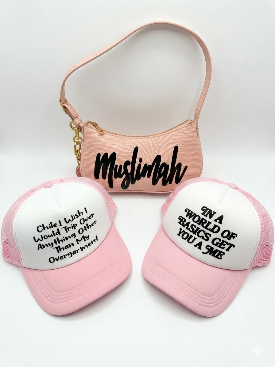 Quote trucker hat