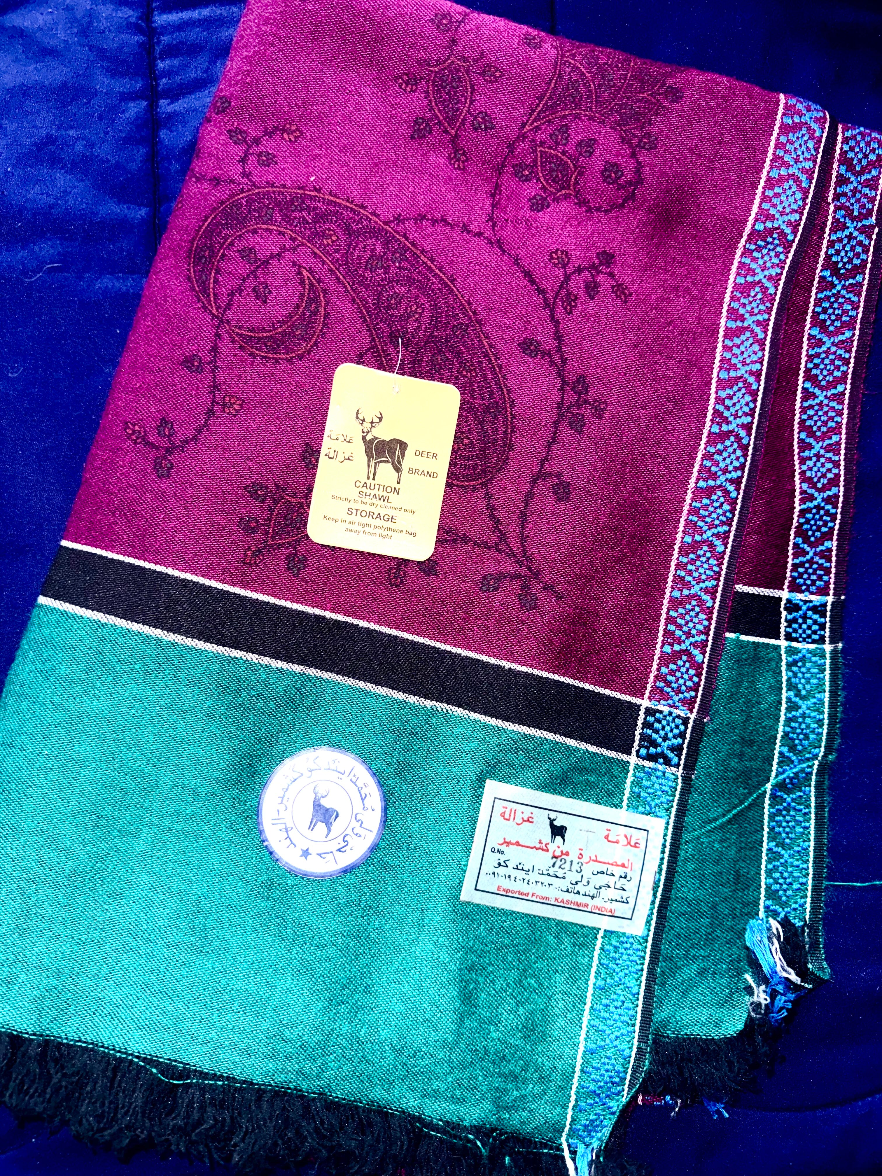 Cashmere izzar wrap