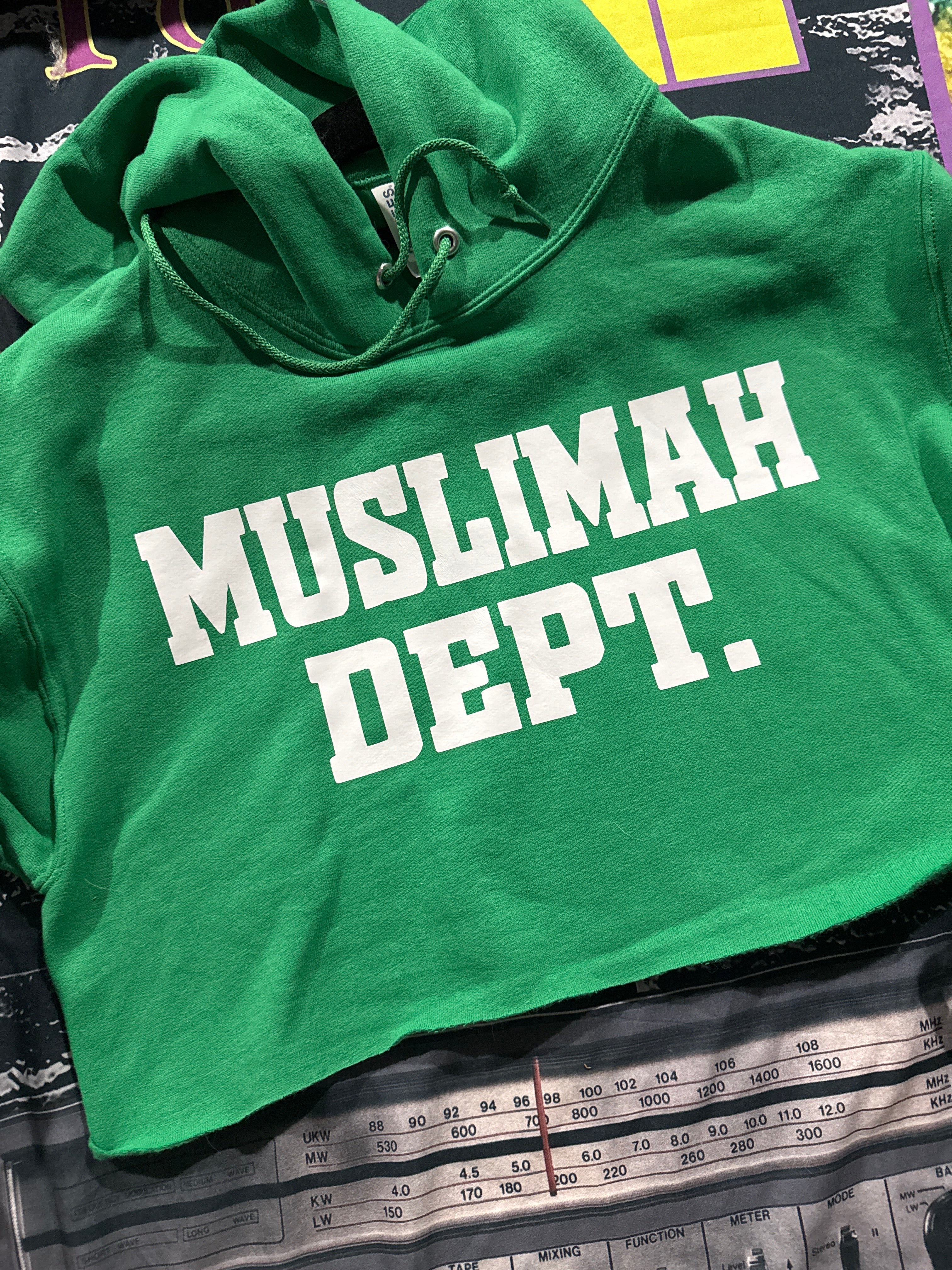 Cropped hoodie