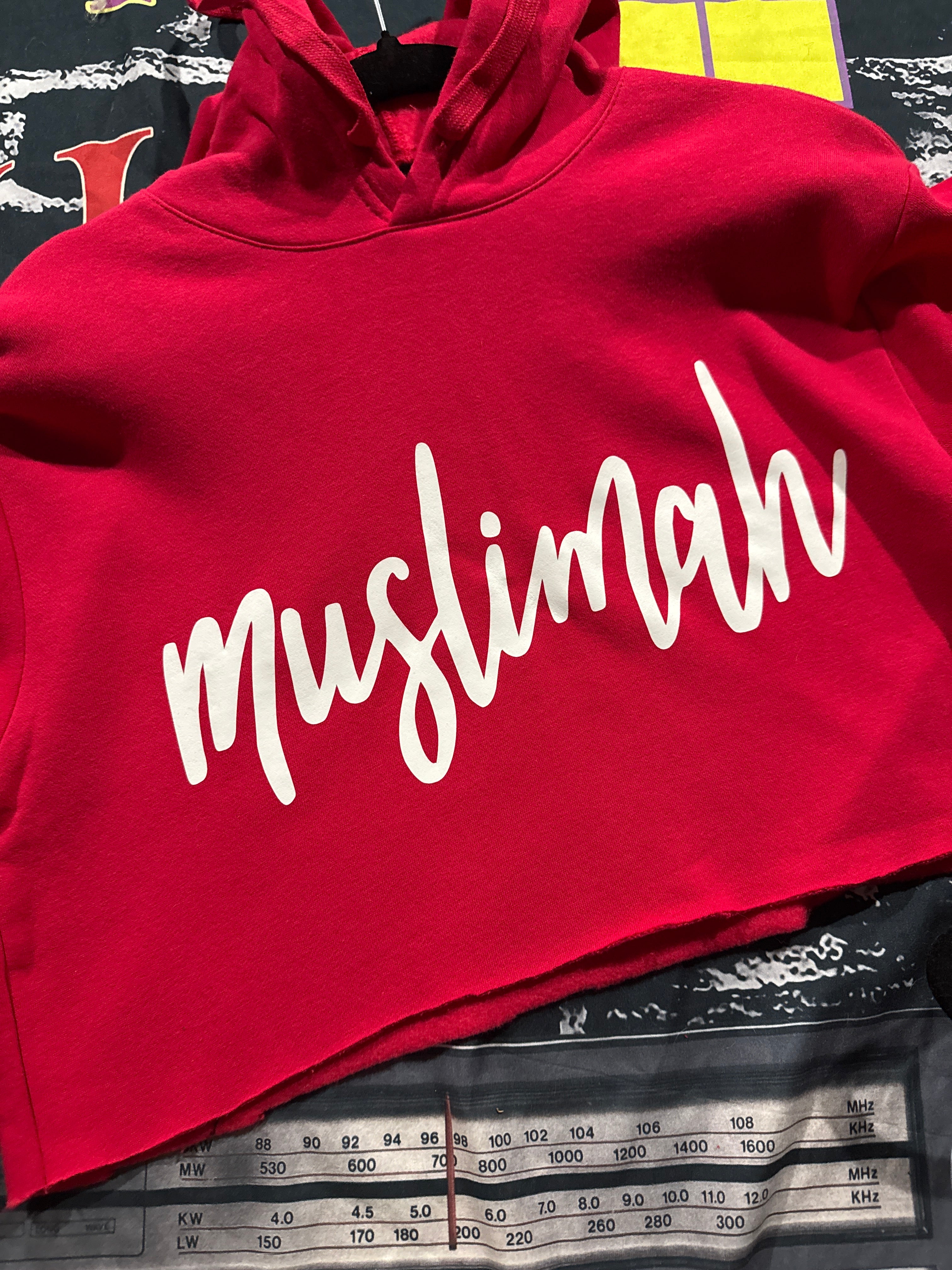 Cropped hoodie