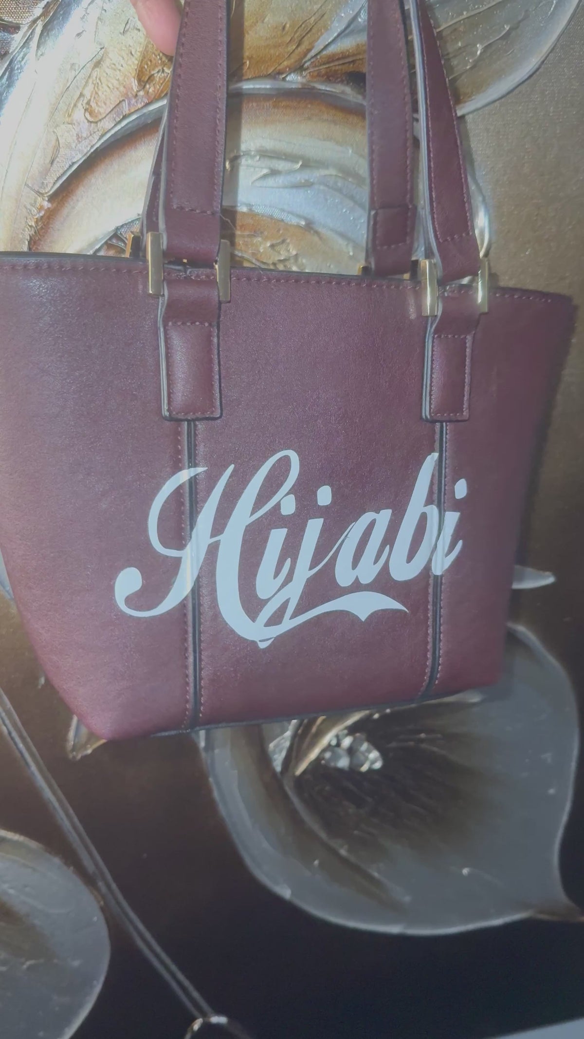 BERRY COLOR HIJABI HANDBAG
